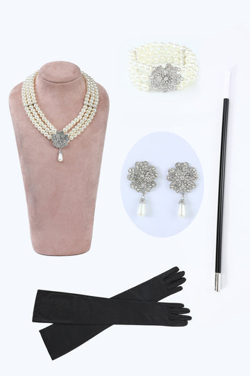 Ensemble d’accessoires des années 20 pour femmes